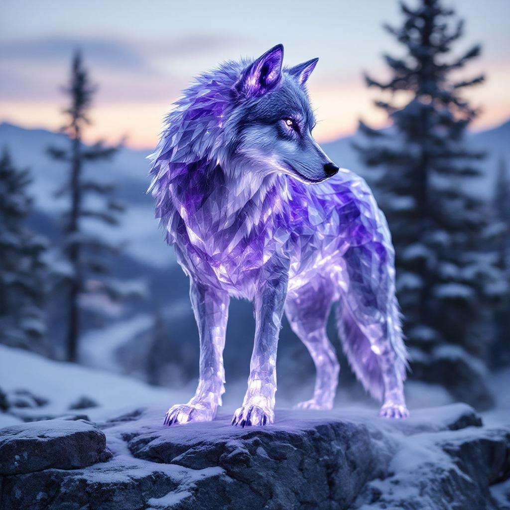 Amethyst Wolf