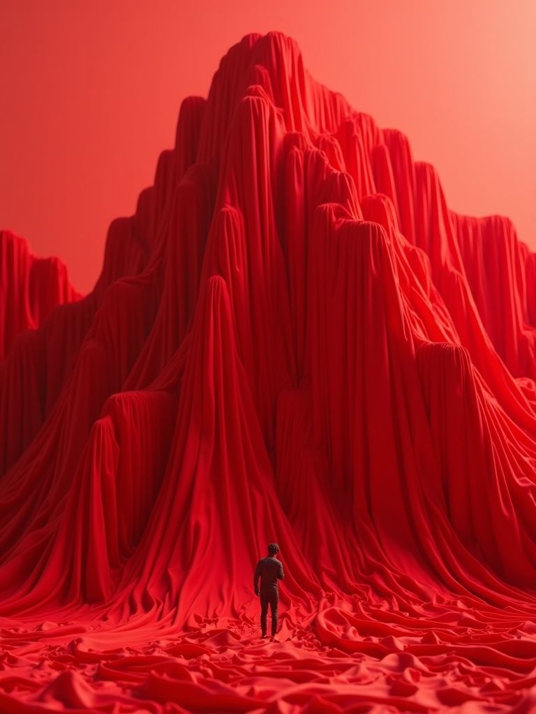 Crimson Silk Mountain