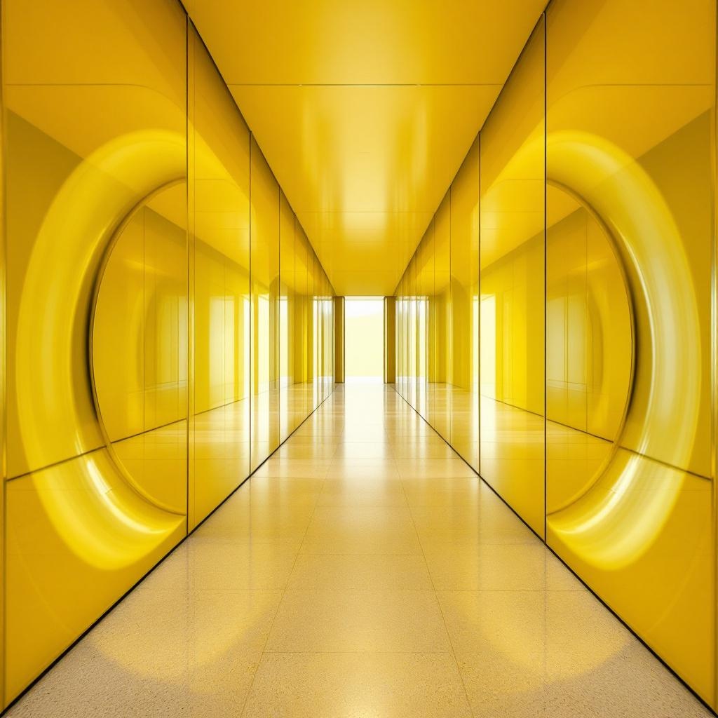 Yellow Mirror Corridor